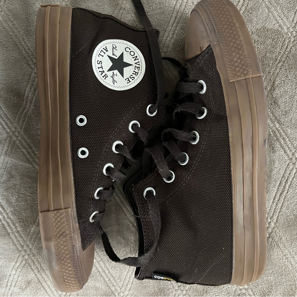 Converse Chuck Taylor Pro dark brown with brown. Unisex size 4.5 M, 6.5 W